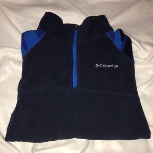 Boy’s Columbia 1/4 Zip Fleece Sweater Size Large
